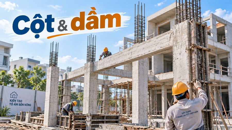 Cột & dầm